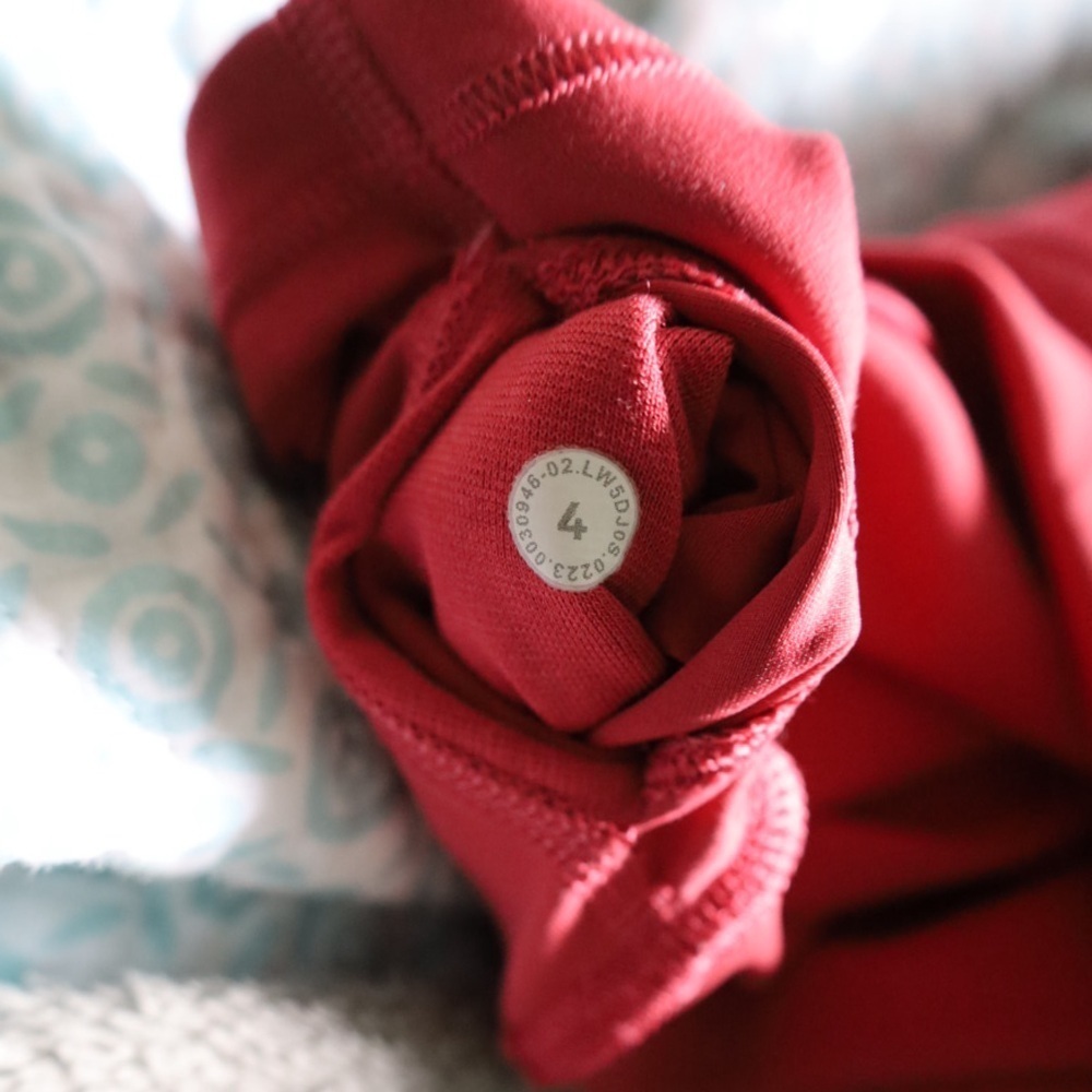 Lululemon Wunder Train High-Rise Tight 28" Brier Rose Womens Size 4 - Picture 8 of 8